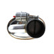 Universal valve mufflers RACES Centre muffler with exhaust cutout valve - 63.5mm (2.50") | races-shop.com