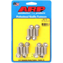ARP Stainless Steel Hex Head Header Bolt Kit for Small Block Chevy - .875 UHL