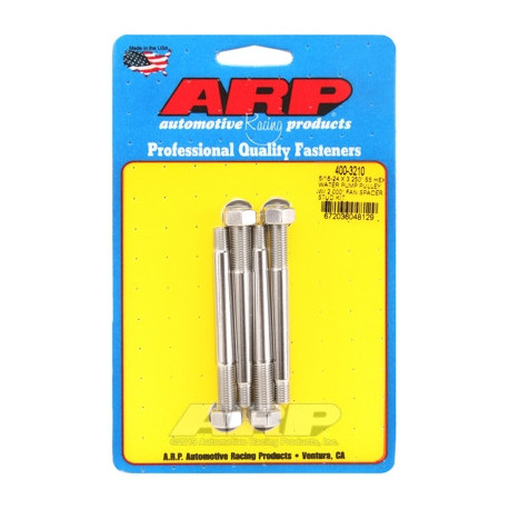 Engine parts ARP Stainless Steel Hex Water Pump Pulley and 2.000" Fan Spacer Stud - 5/16-24 x 3.250" | races-shop.com