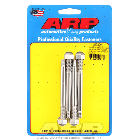 Engine parts ARP water pump bolt kit (studs, stainless, hex head), 5/16-24 × 88.9 mm | races-shop.com