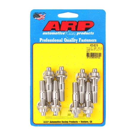 Engine parts ARP Stainless Steel Broached Stud Kit - M10 x 1.25/1.50 x 55mm (8 Pieces) | races-shop.com