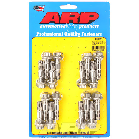 Engine parts ARP studs (stainless, broached), M10×1.25 × 48 mm, 16 pcs | races-shop.com