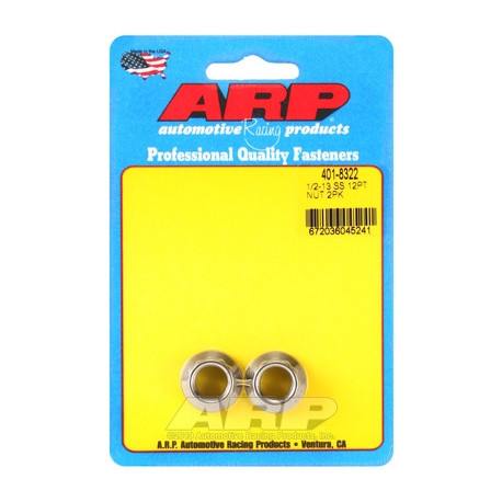 Engine parts ARP 1/2-13 Stainless Steel 12-Point Nut Kit | races-shop.com
