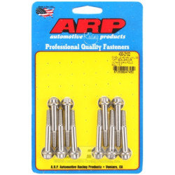 ARP Stainless Steel 12pt Edelbrock Intake Manifold Bolt Kit - Chevy LS 45mm UHL