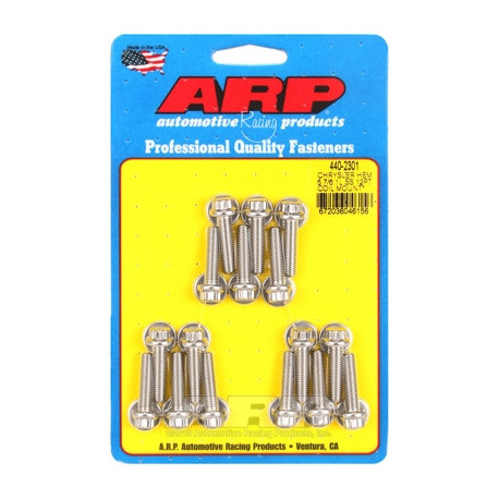 Engine parts ARP Stainless Steel 12-Point Coil Mount Bolt Kit - Chrysler Hemi 5.7L / 6.1L | races-shop.com
