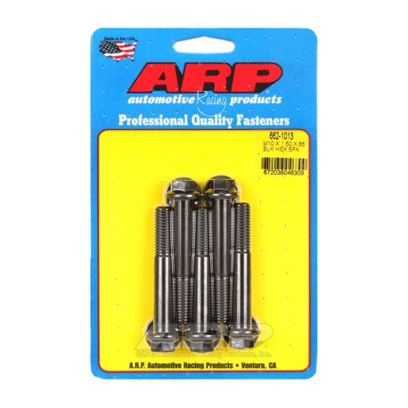 Engine parts ARP M10 x 1.50 x 65mm Hex Head Black Oxide 8740 Chrome Moly Bolts | races-shop.com