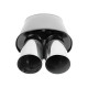 Outlet Muffler RACES 67, inlet 2" (51mm) SS201 DAMAGED | races-shop.com