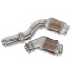 Down pipes and dump pipes Downpipe Kit 200CPSI EU6 for BMW M3/M4 F80/82/83 | races-shop.com