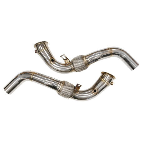 Down pipes and dump pipes Downpipe for BMW X6 F86 | races-shop.com