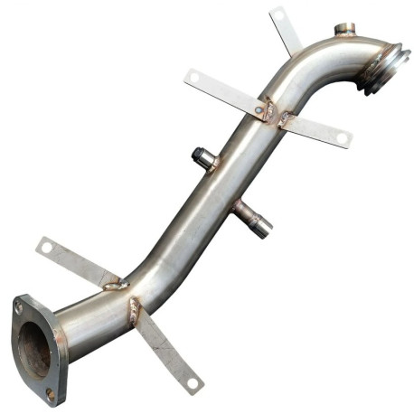Down pipes and dump pipes Downpipe for Lancia Musa 1.6 JTDm / Mjet 105/120PS Euro5 (08-12) | races-shop.com