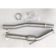 Down pipes and dump pipes Downpipe for Audi S3 8P | races-shop.com