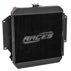 ALU radiator for Suzuki Jimny / Samurai 1981-1996 - Black