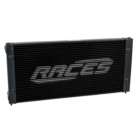 Racing radiators ALU radiator for VW Golf MK III - Black | races-shop.com