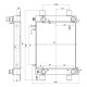 Racing radiators RACES Universal Racing Water Radiator - 660×440×65mm - Silver | races-shop.com
