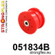 Polyurethane bushings STRONGFLEX - 051834B: Front lower engine mount 70mm | races-shop.com
