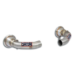 Supersprint Downpipe kit Right + Left (Deletes catalytics ) PORSCHE 992 Turbo Coupè 20+ (with valve)