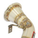  SUPERSPRINT exhaust systems Supersprint Downpipe kit Right + Left (Deletes catalytics ) PORSCHE 992 Turbo Coupè 20+ (with valve) | races-shop.com