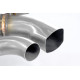  SUPERSPRINT exhaust systems Supersprint Rear pipe kit Right - Left with valves (Muffler delete) PORSCHE 992 Turbo Coupè 20+ (with valve) | races-shop.com