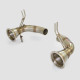  SUPERSPRINT exhaust systems Supersprint Downpipe kit Right + Left (Deletes catalytics + GPF) PORSCHE 992 Turbo Coupè 20+ (with valve) | races-shop.com