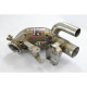  SUPERSPRINT exhaust systems Supersprint Front Metallic catalytic converter Right - Left with valve PORSCHE 992 GT3 4.0i 21+ (Touring) (with valve) | races-shop.com