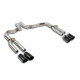  SUPERSPRINT exhaust systems Supersprint Sport & Sound package - Black PORSCHE Panamera 3.6i V6 14-16 | races-shop.com