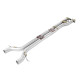  SUPERSPRINT exhaust systems Supersprint H-Pipe Mid Section with valve PORSCHE Panamera Sedan GTS 4.0L V8 17+ (with valve) | races-shop.com