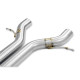  SUPERSPRINT exhaust systems Supersprint H-Pipe Mid Section with valve PORSCHE Panamera Sedan GTS 4.0L V8 17+ (with valve) | races-shop.com