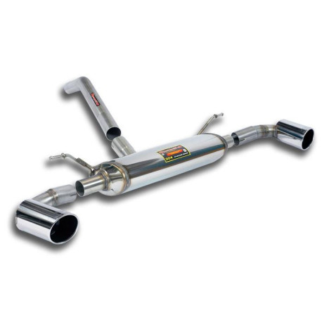  SUPERSPRINT exhaust systems Supersprint Connecting pipe + rear exhaust Right O90 - Left O90 BMW F23 Cabrio 218d / 220d-dX / 225d-dX 15-17 | races-shop.com