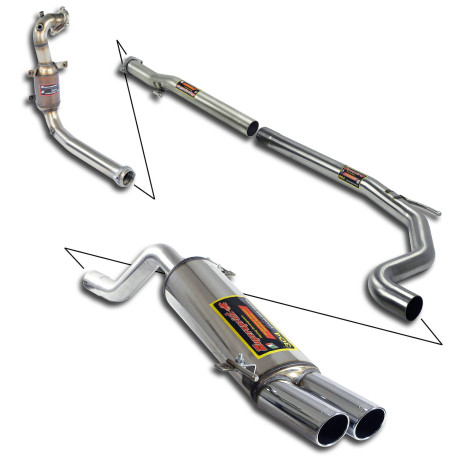  SUPERSPRINT exhaust systems Supersprint Street Performance pack GRANDE PUNTO ABARTH 1.4T 07+ | races-shop.com