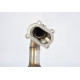  SUPERSPRINT exhaust systems Supersprint Turbo downpipe kit + Metallic catalytic converter GRANDE PUNTO ABARTH 1.4T 07+ | races-shop.com
