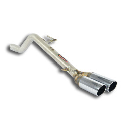 Supersprint Rear pipe OO80 (Muffler delete) GRANDE PUNTO ABARTH 1.4T 07+