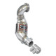  SUPERSPRINT exhaust systems Supersprint Turbo downpipe + Metallic catalytic converter ALFA ROMEO 4C Coupè 13+ | races-shop.com