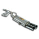  SUPERSPRINT exhaust systems Supersprint Rear exhaust OO76 + connecting pipe Inox 409 ALFA ROMEO MiTo Junior 1.4i 8v 09-10 | races-shop.com