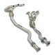  SUPERSPRINT exhaust systems Supersprint Manifold + downpipe kit Stainless steel. ALFA ROMEO 147 GTA 3.2i V6 02+ | races-shop.com