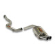  SUPERSPRINT exhaust systems Supersprint "Cat.-Back" RacingCentre pipe + rear exhaust OO76 ALFA ROMEO 156 2.5 V6 24V 97-02 | races-shop.com
