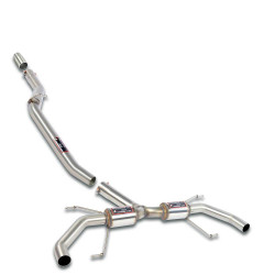 Supersprint Rear Muffler Race A Package ALFA ROMEO GIULIA 2.0i Turbo 16-18