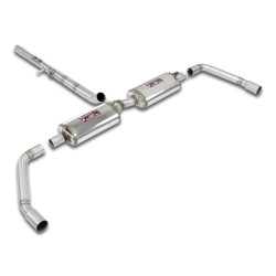 Supersprint Rear exhaust Right - Left Alfa Romeo TONALE 1.5i Turbo-Hybrid 22+