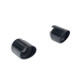  SUPERSPRINT exhaust systems Supersprint Endpipe kit Right O 120 - Left O 120 "Gun Metal Grey" Alfa Romeo TONALE 1.5i Turbo-Hybrid 22+ | races-shop.com