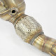  SUPERSPRINT exhaust systems Supersprint Downpipe right + Metallic catalytic ALFA ROMEO STELVIO QUADRIFOGLIO 2.9i V6 Bi-Turbo 17-19 | races-shop.com