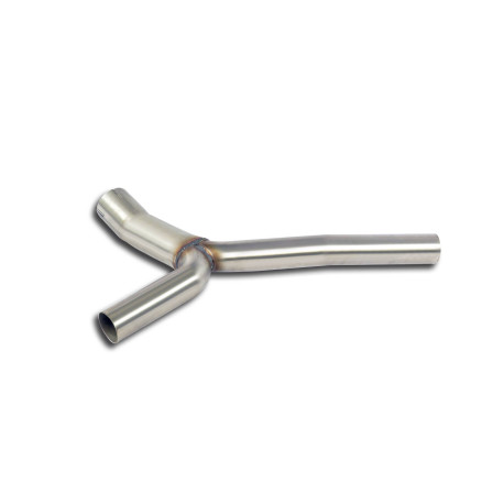  SUPERSPRINT exhaust systems Supersprint "Y" connecting pipe AUDI A4 B9 QUATTRO (Sedan / Avant) 2.0 TFSI 16+ | races-shop.com
