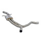  SUPERSPRINT exhaust systems Supersprint Centre exhaust AUDI A6 C7 4G (Sedan + Avant) 2.0 TFSI 11-12 | races-shop.com