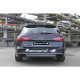  SUPERSPRINT exhaust systems Supersprint Rear pipe Left 100x75 "Gun Metal Grey" (Muffler delete) AUDI A6 C7 4G (Sedan + Avant) 2.0 TFSI 11-12 | races-shop.com