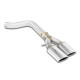  SUPERSPRINT exhaust systems Supersprint Rear pipe Right 100x75 (Muffler delete) AUDI A6 C7 4G 1.8 TFSI 15-18 | races-shop.com