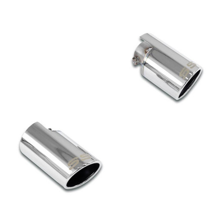  SUPERSPRINT exhaust systems Supersprint Endpipe kit Right - Left O100 AUDI TT Mk3 Coupè/Roadster 2.0 TFSI Quattro 15+ | races-shop.com