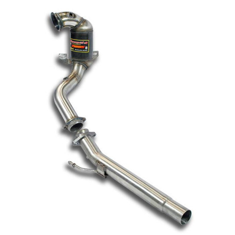  SUPERSPRINT exhaust systems Supersprint Downpipe + Metallic catalytic (Deletes GPF) AUDI Q3 SUV 45 TFSI e S Tronic 21+ (Multilink rear suspension) | races-shop.com