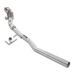 Supersprint Turbo downpipe kit + Metallic WRC catalytic AUDI S3 8V QUATTRO 2.0 TFSI 13-15