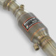  SUPERSPRINT exhaust systems Supersprint Downpipe Left+ Metallic catalytic converter AUDI A6 RS6 QUATTRO (Sedan + Avant) 4.2i V8 Turbo 02-04 | races-shop.com