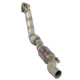  SUPERSPRINT exhaust systems Supersprint Downpipe Right+ Metallic catalytic converter AUDI A6 RS6 QUATTRO (Sedan + Avant) 4.2i V8 Turbo 02-04 | races-shop.com