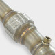  SUPERSPRINT exhaust systems Supersprint Downpipe Right+ Metallic catalytic converter AUDI A6 RS6 QUATTRO (Sedan + Avant) 4.2i V8 Turbo 02-04 | races-shop.com