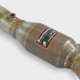  SUPERSPRINT exhaust systems Supersprint Downpipe Right+ Metallic catalytic converter AUDI A6 RS6 QUATTRO (Sedan + Avant) 4.2i V8 Turbo 02-04 | races-shop.com